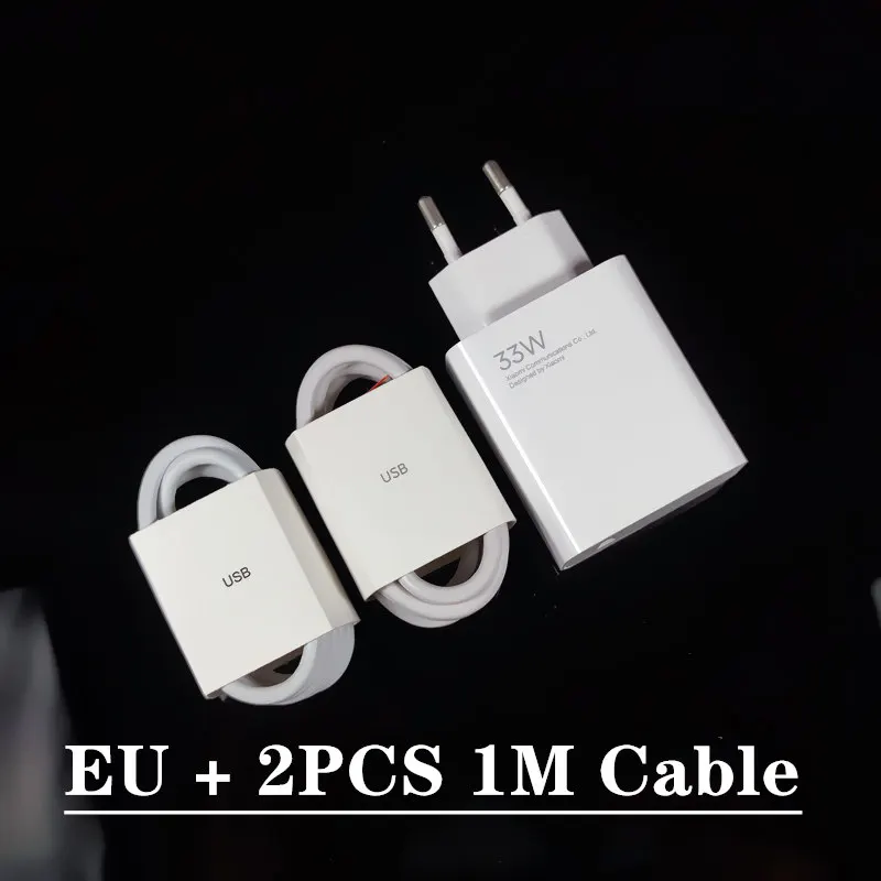 33W EU 2pcs 1M cable