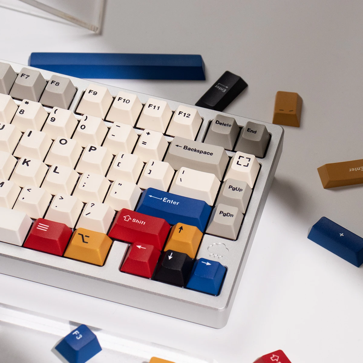 Teclas Dye Sub PBT, teclas personalizadas de cereza para teclado mecánico, accesorios para teclados - imagen 4