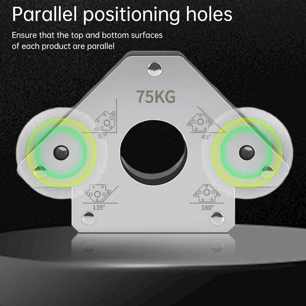 Posicionador de soldadura magnético, soporte de soldadura, posicionador auxiliar de sujeción de ferrita, herramientas auxiliares de 25KG/50KG/75KG - imagen 5