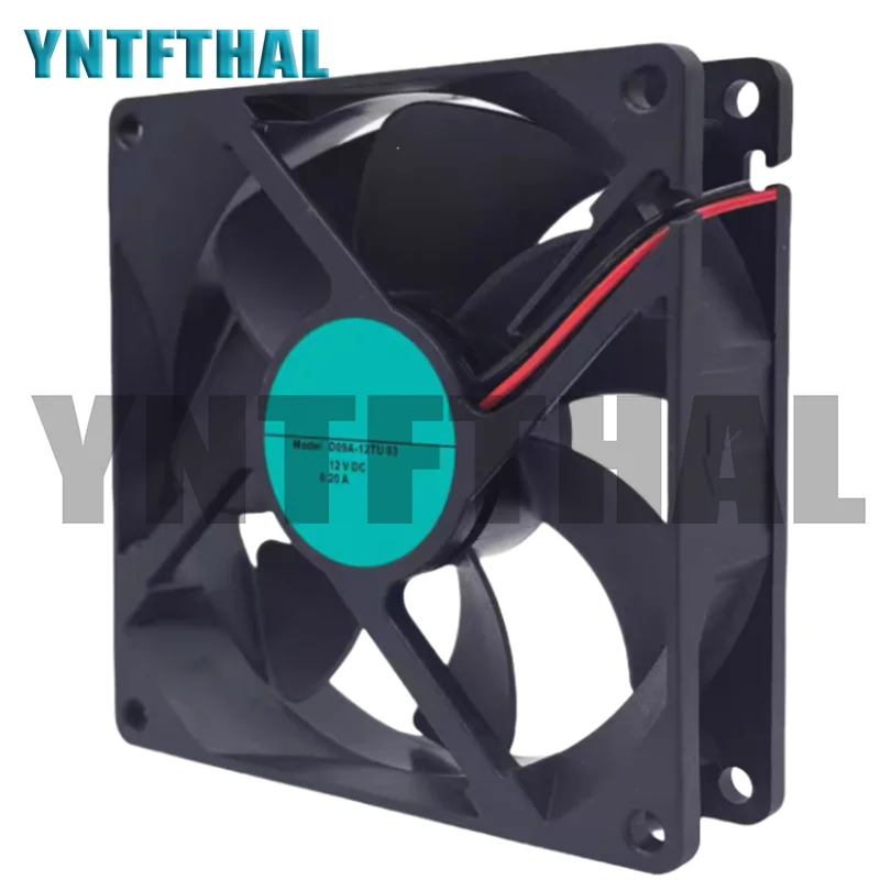 Nuevo D09A-12TU 03 12V 0.20A ventilador de refrigeración de 2 cables - imagen 3