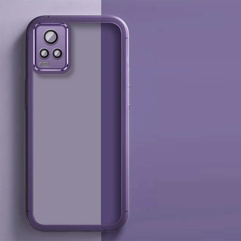 Para Vivo V20 funda vivo V21e 4G funda de teléfono vivo V21e funda Vivo Y73 2021 cubierta transparente Protector de cámara cubierta de lente - imagen 4