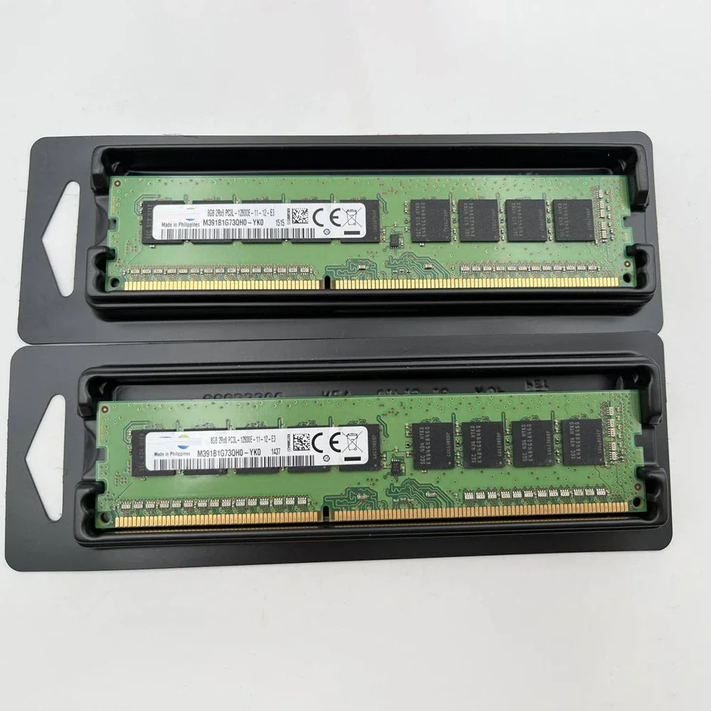 1 Uds ML110 G7 N40L M10 8GB 8G DDR3 1600 2Rx8 UDIMM ECC memoria de servidor - imagen 2