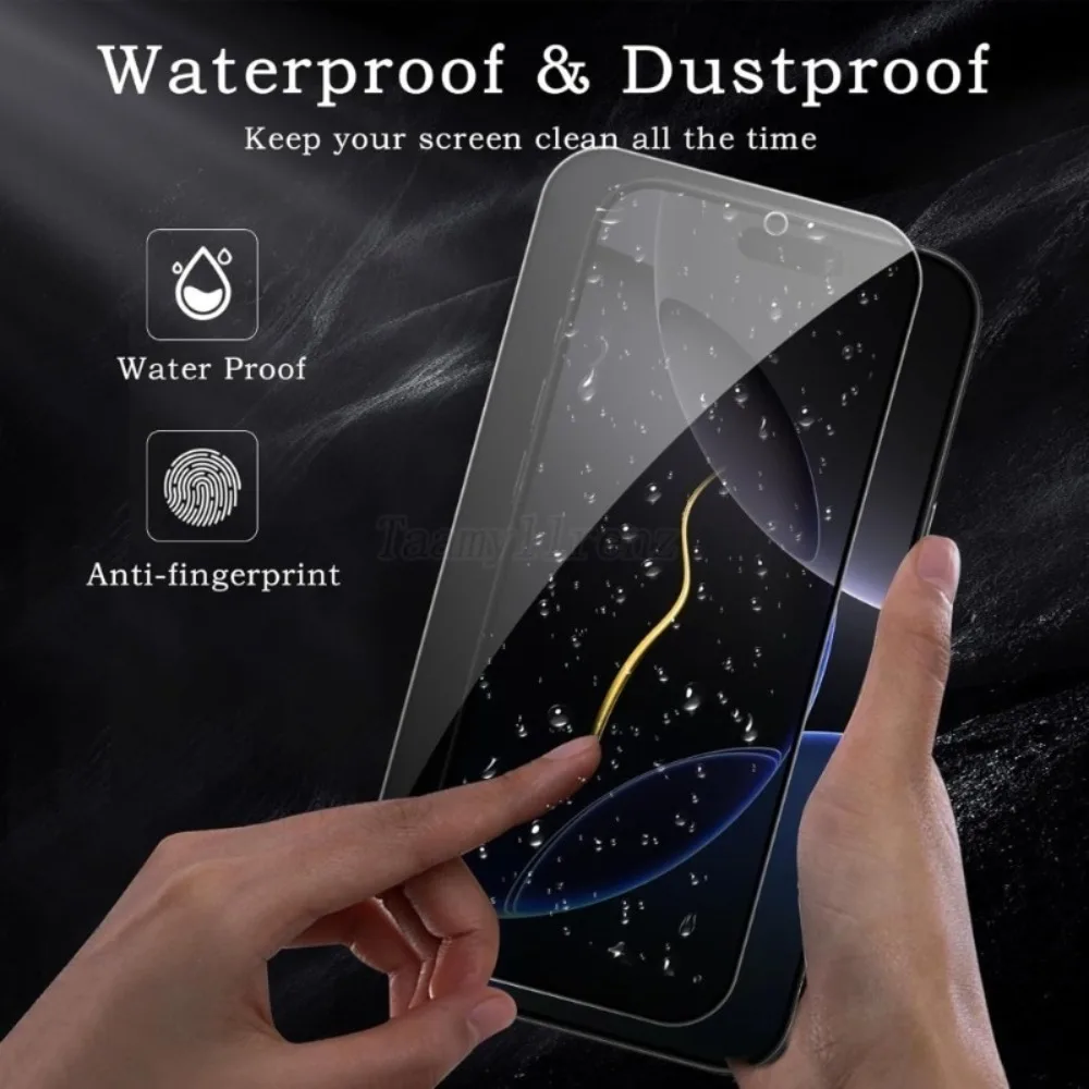 Protector de pantalla antiespía para iPhone 17 16 15 14 Pro Max 17 Air 16e 13 12 11 Pro 15 14 Plus XS XR, vidrio de fácil instalación, 2 uds. - imagen 5