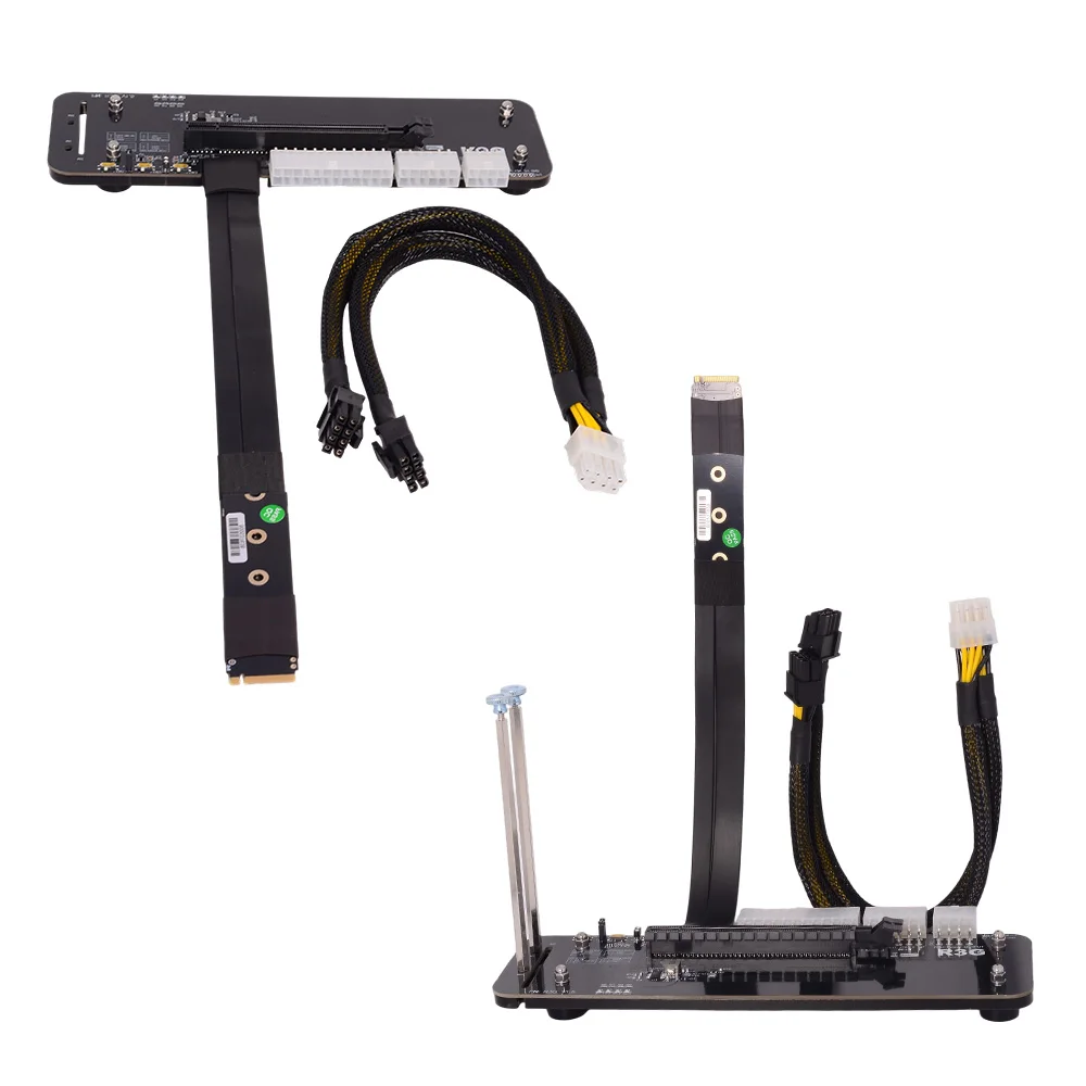 R43SG M.2 M-key a PCIE 3,0/4,0 x4 ordenador portátil soporte de tarjeta gráfica externa para M.2 NVME Host tarjeta de expansión base gráfica - imagen 4