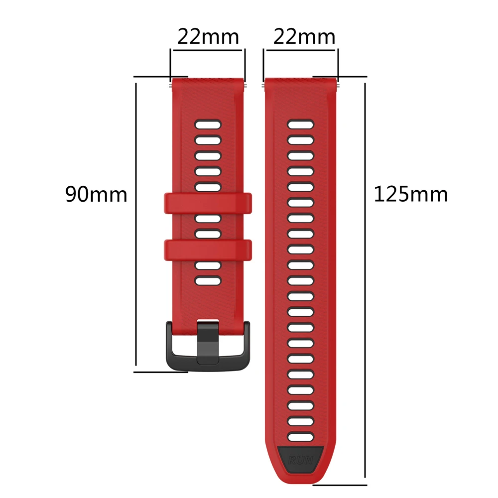 1 Uds. Correa de silicona de 22mm para Xiaomi Watch S1 Pro/color activo 2 bandas para MI Watch S4 Sport/S3/S2 46mm 42mm accesorios de pulsera - imagen 5