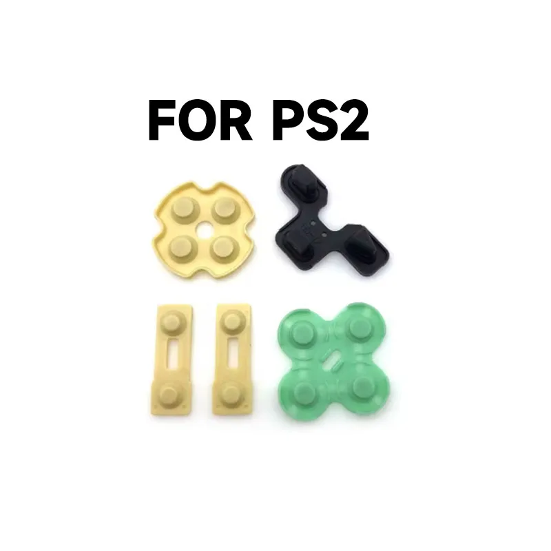 Accesorios de reparación de manija de Host para PS2, tapa de Joystick, mango de interruptor de alimentación, caja de almacenamiento adhesiva conductora, Cable de extensión de mango - imagen 4