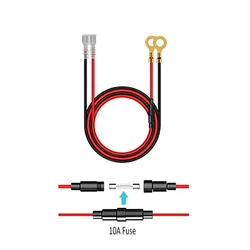 Cargador USB para coche con fusible y encendedor de cigarrillos