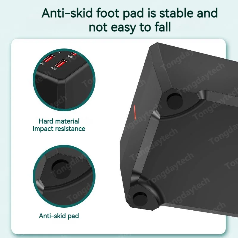 Cargador rápido multi USB de 150W, indicador LED, 30 puertos USB 2.4A, Cargador de carga para teléfono inteligente, tableta, iPhone 12, 13, 14, Samsung, Ipad - imagen 5