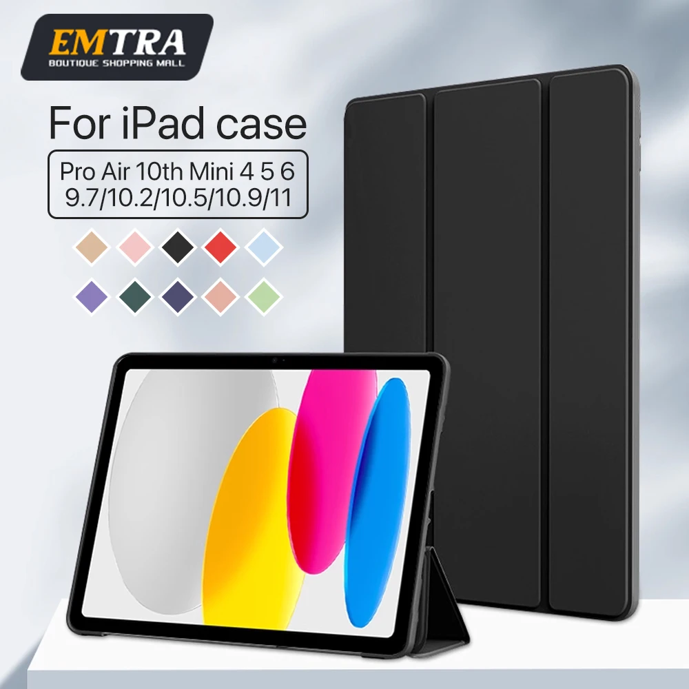 Para iPad A16 11th 2025 6th 5th Gen 9,7 pulgadas IPad Air 1 2 funda para IPad Pro 9,7 2016 2017 2018 ipad Air 5 4 2022 10.9 cubiertas - imagen 2