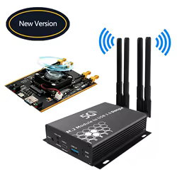 Adaptador M.2 NGFF a USB 3.0 Módem 4G 5G WiFi con 4 Antenas y Ranura SIM