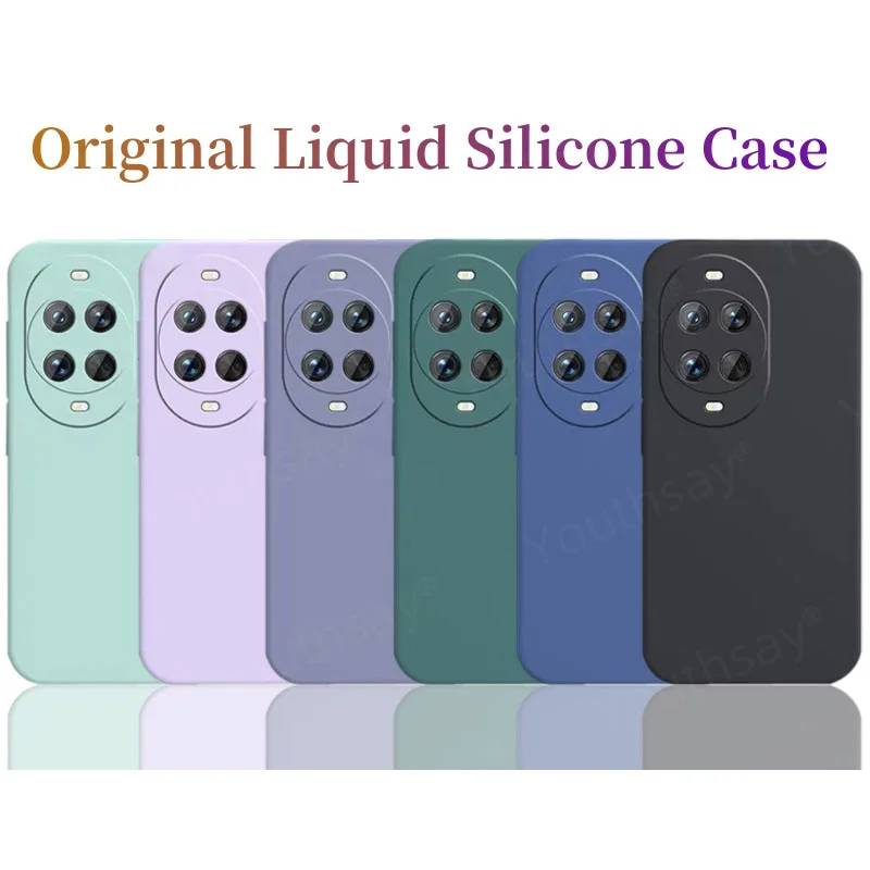 Para Huawei Nova 14 Ultra Funda Nova 14 Ultra Funda Coque Original silicona líquida suave parachoques de teléfono Huawei Nova 14 Ultra