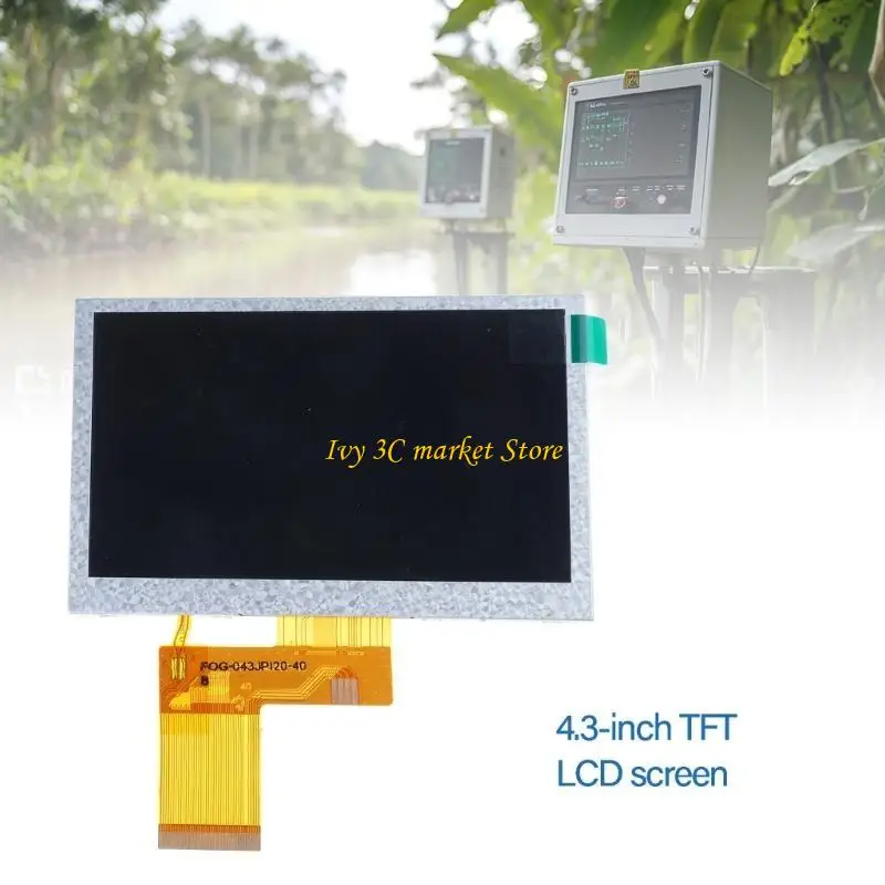D7YC 4.3 pulgadas TFT LCD Pantalla Común 480x272 Comunicación resolución Pantalla LCD alto brillo para dispositivos - imagen 5