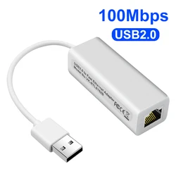 Adaptador Ethernet USB Tarjeta de Red RJ45 para PC y portátil