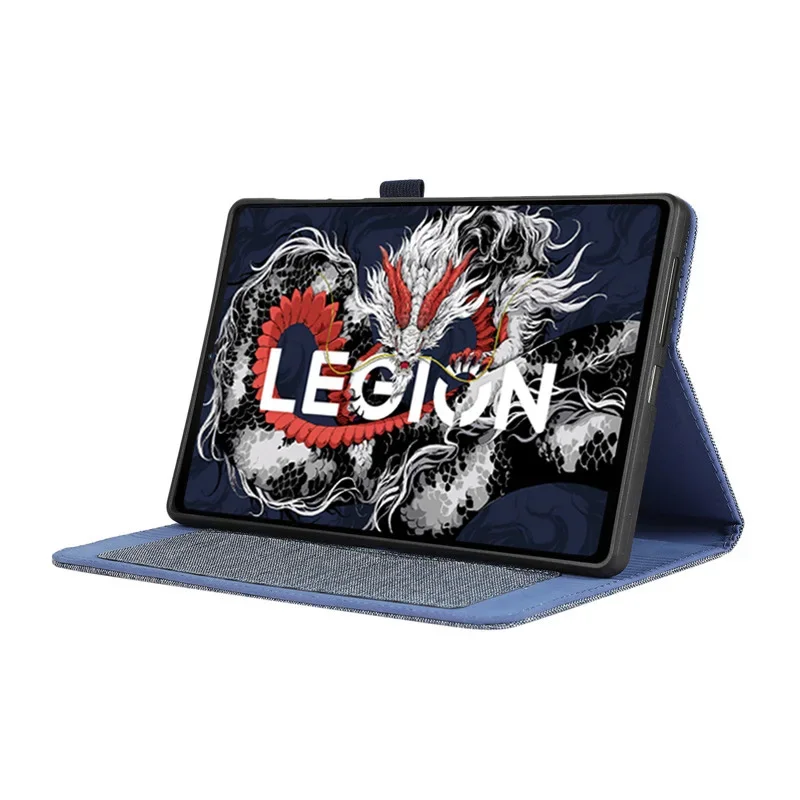 Funda para tableta Lenovo Legion Y700 2025, funda con tapa y soporte de vaquero suave de tercera generación para Lenovo Y700 Legion 2025, funda con soporte - imagen 5