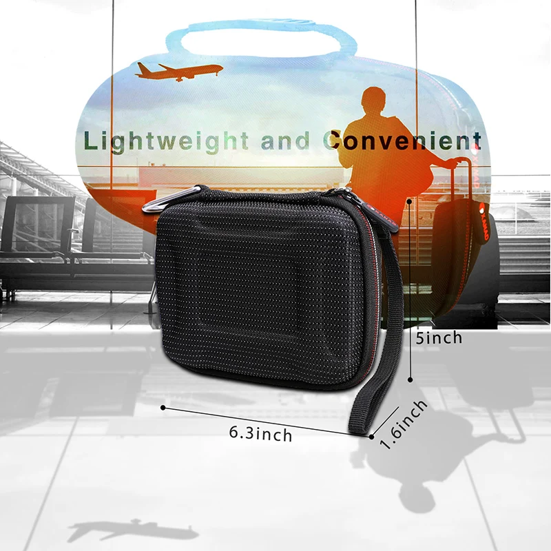 XANAD-funda de almacenamiento EVA para Samsung T7 Touch, funda portátil a prueba de golpes para Samsung T7, bolsa protectora portátil para SSD - imagen 3