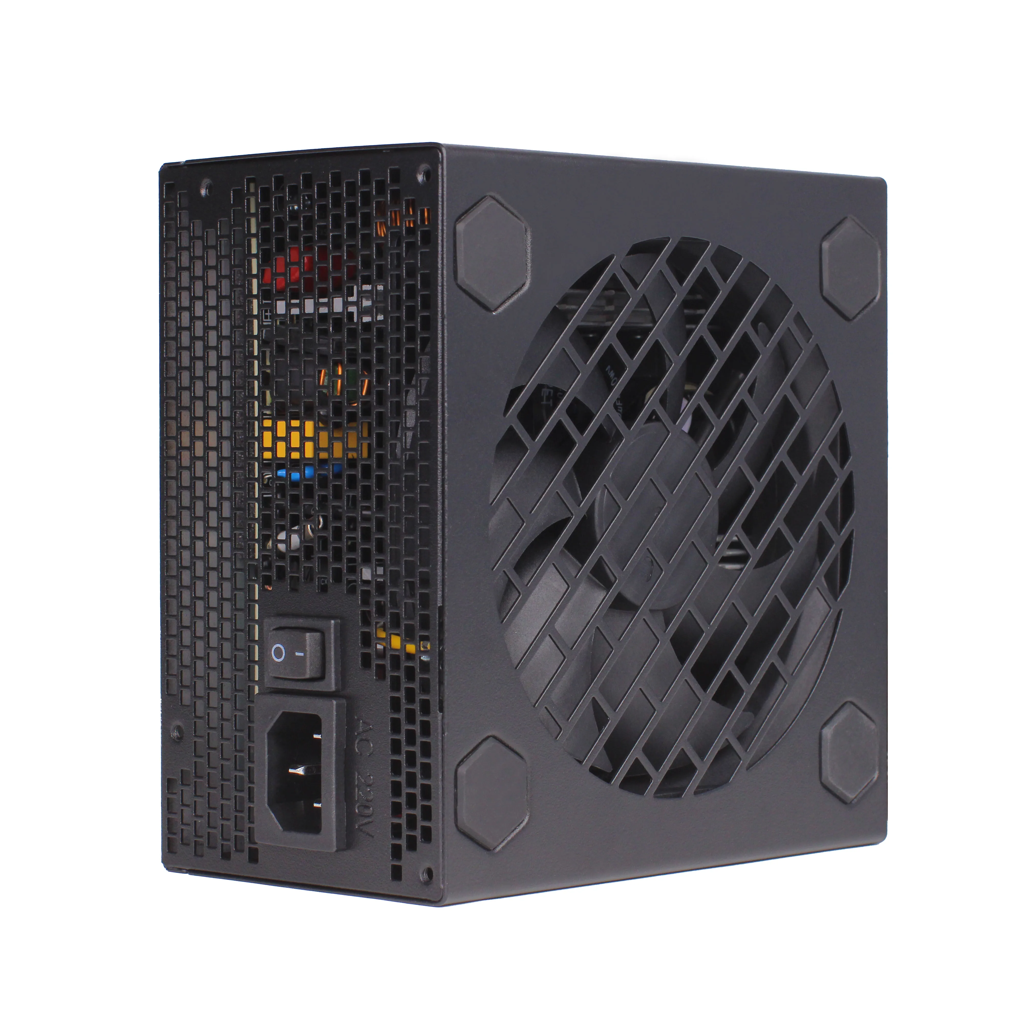 Aigo AP fuente de alimentación PC 550W 650W 750W Diy Gaming 80PLUS 230V UE 120MM ventilador silencioso ATX ordenador de escritorio Gamer Fonte PSU para rx 580 - imagen 5