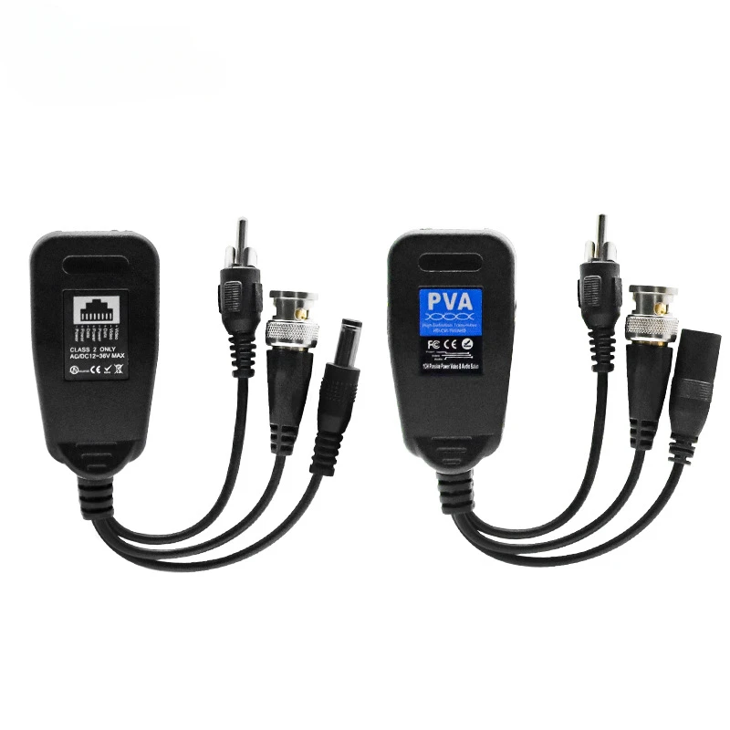 Fuente de alimentación de vídeo audio tres en uno monitoreo multifuncional transmisor de par trenzado puerto de red BNC coaxial - imagen 3