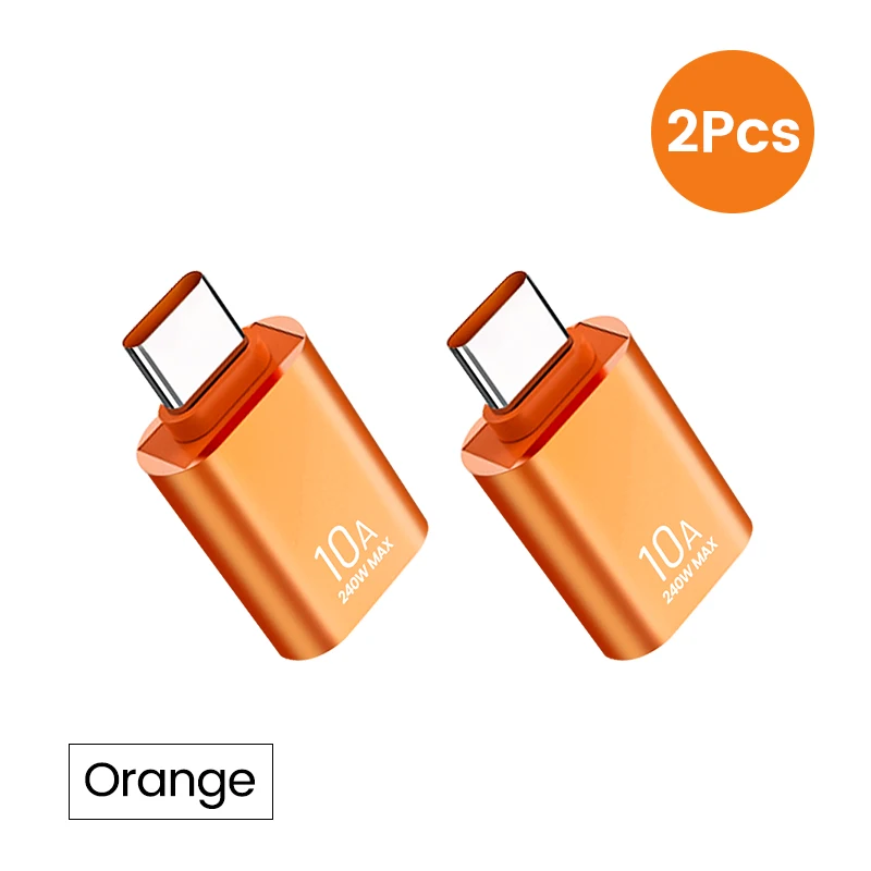 A- C orange 2pcs