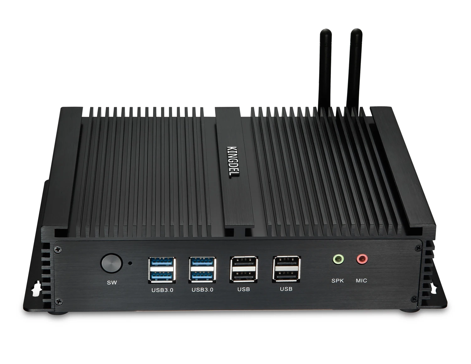 Gran descuento Mini PC Industrial Intel Core i7 4500U i5 4200U 6xCOM RS232 RS485 Dual LAN 2xHD ordenador de escritorio de negocios Windows11 - imagen 2