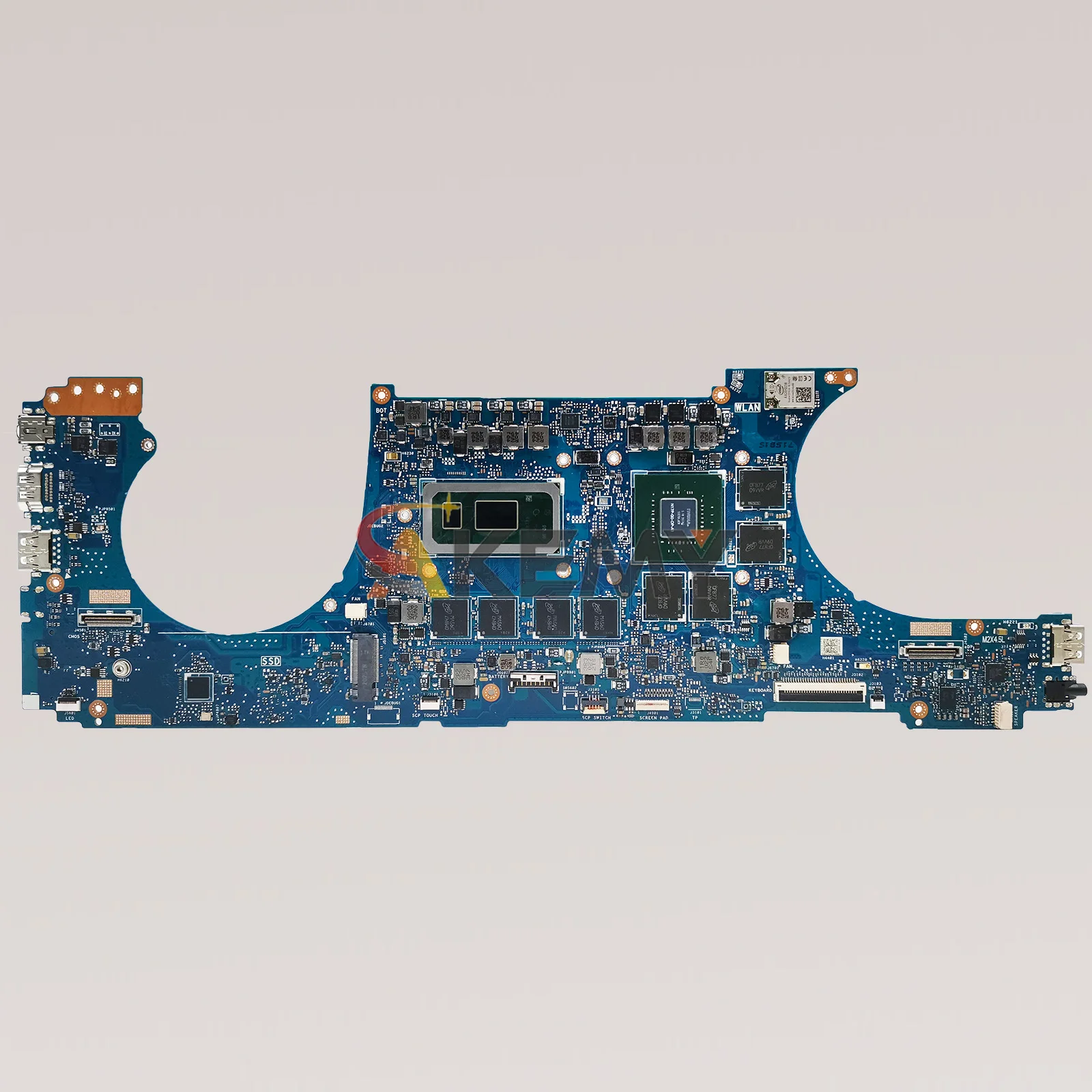 Placa base para ordenador portátil UX563FD para ASUS ZenBook UX563 RX563FD Q536FD UX56FD BX563FD UX56FA placa base para portátil con 10. a generación I3 i5 i7 - imagen 3