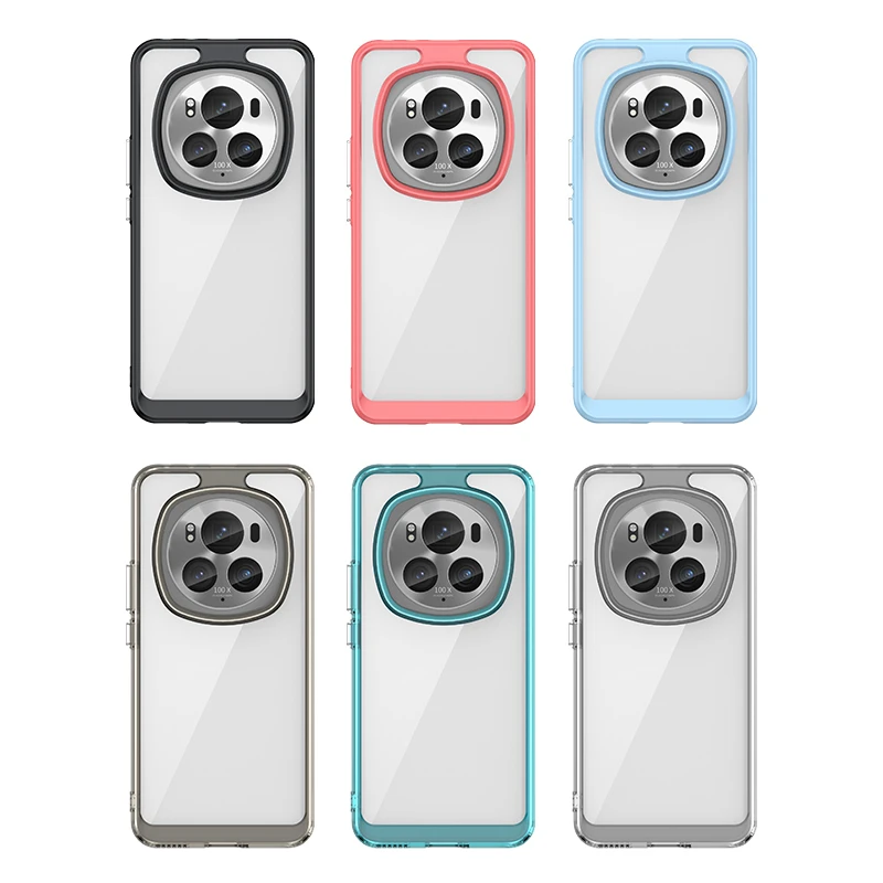 Funda para Honor Magic 6 Pro, carcasa transparente a prueba de golpes, 5G - imagen 3