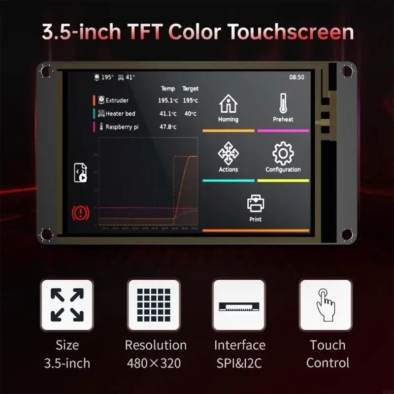 462E control control impresora actualizado SKR Mini E3 V3.0 Controlador TFT35 SPI V2.1 - imagen 3
