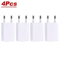 4Pcs EU Plug