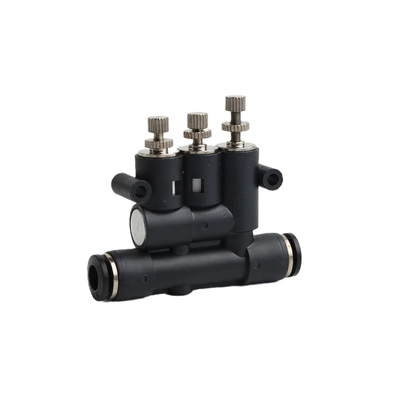 Cilindro neumático ajustable externo, junta de amortiguación de aire ANA con ajuste de velocidad, amortiguador de tiempo, SA-06/08/10 - imagen 4