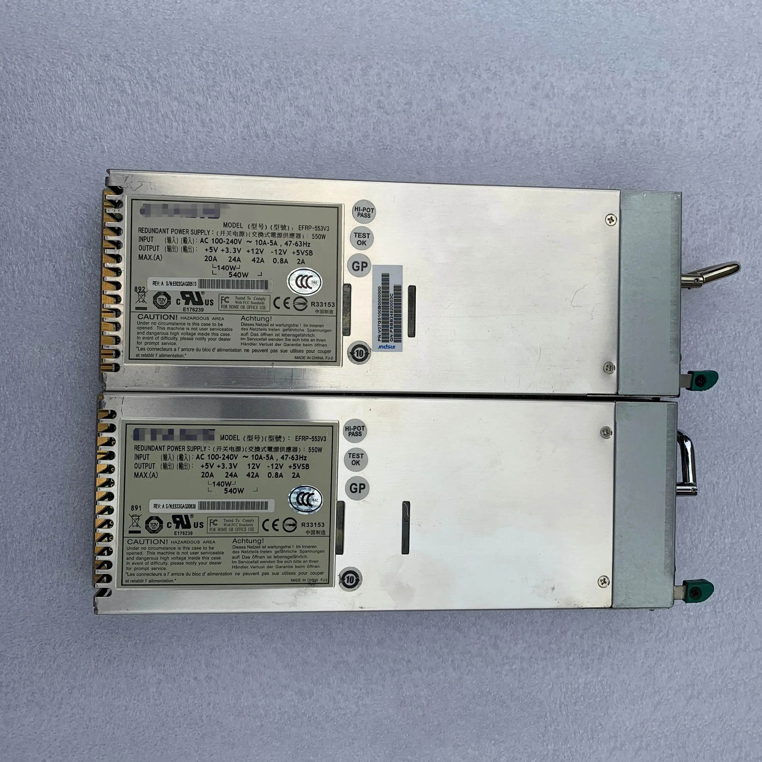 EFRP-553V3 para servidor ETASIS Módulo de fuente de alimentación redundante intercambiable en caliente de 550 W - imagen 3