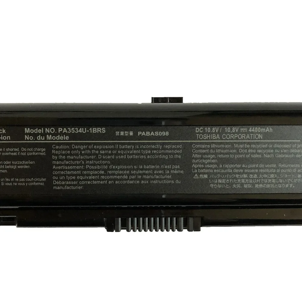 PA3534U-1BRS 10,8 V 4400mAh batería del ordenador portátil para Toshiba Satellite A200 A210 A300 A350 L300 L500D PA3533U PA3534U PA3535U-1BAS - imagen 2