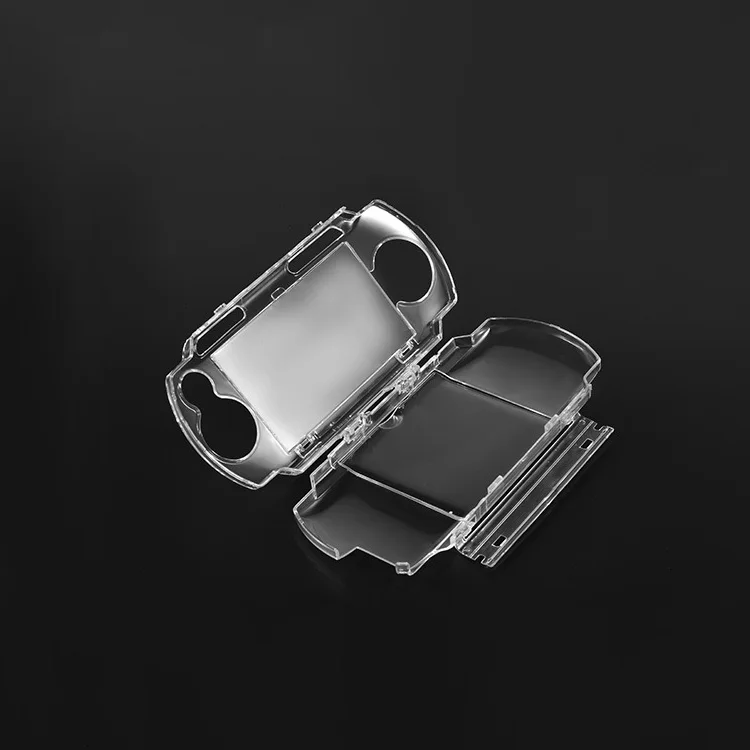 Funda de cristal transparente a presión para Sony PSP 1000, accesorios de consola de juegos, funda protectora transparente de piel dura - imagen 2