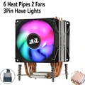 6Heat pipes 2Fan3pin