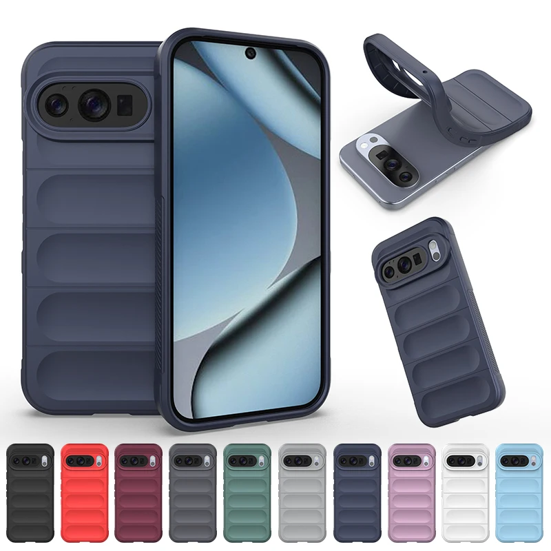 Para Google Pixel10 Pixel 10 Pro 5G Funda trasera de teléfono Funda de silicona líquida suave anticaída a prueba de golpes protectora Funda Coque - imagen 2