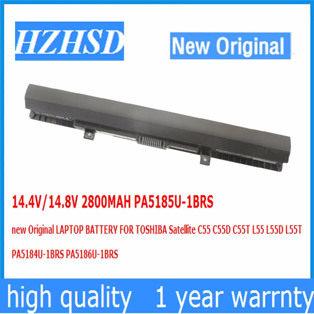 PA5185U-1BRS 14,4 V/14,8 V 2800MAH batería Original para ordenador portátil para TOSHIBA C55 C55D C55T L55 L55D L55T PA5184U-1BRS PA5186U-1BRS