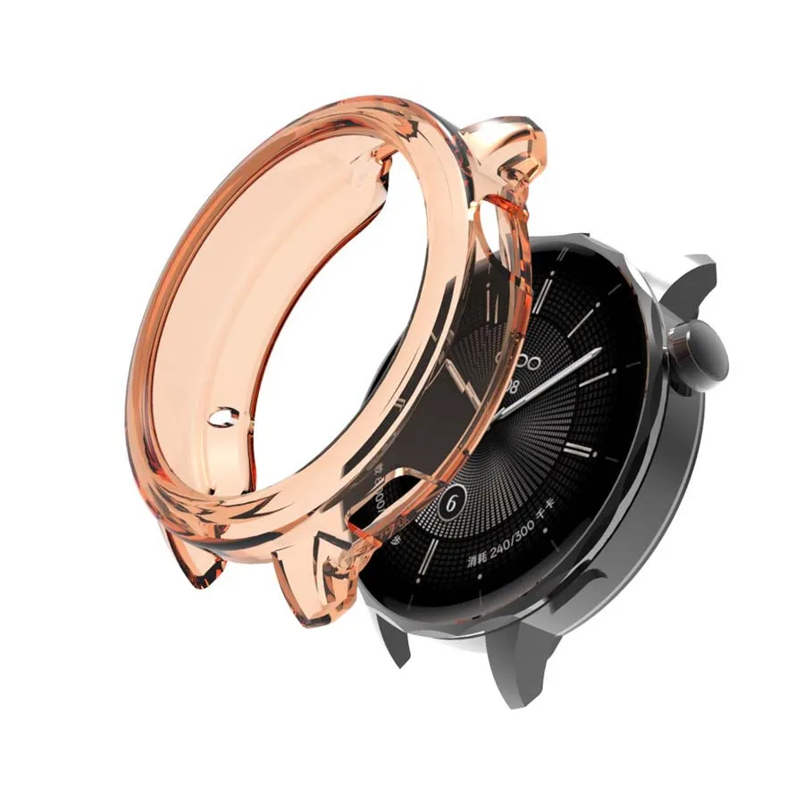 Funda suave de TPU para Oppo Watch X2 Mini X, carcasa protectora de parachoques para OnePlus Watch 3 2, funda protectora con marco, accesorio inteligente - imagen 5