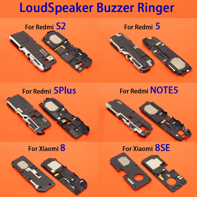 YUXI 1 Uds timbre de altavoz para Xiaomi Redmi NOTE5 S2 5 5Plus/Xiaomi 8 8SE reemplazo del módulo de timbre de altavoz