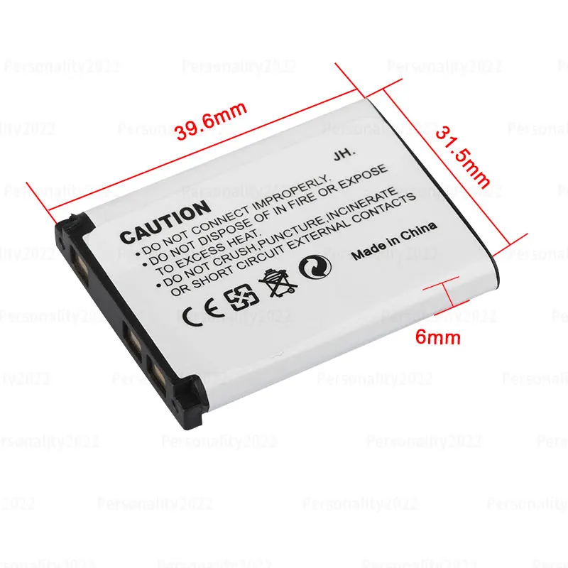 Batería de litio de Li-40B/42B, 3,7 V, 1200mAh, Li40B para cámara Nikon, Fuji, EN-EL10, FNP-45, K700 - imagen 4