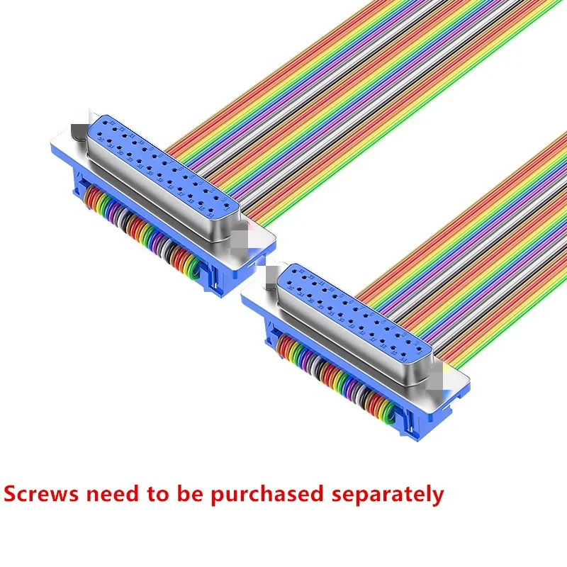 1 Uds D-SUB DB9 DB15 DB25 DB37 DIDC 9 15 25 37Pin macho hembra D-SUD adaptador de conector de puerto serie RS232 Cable de extensión COM - imagen 5