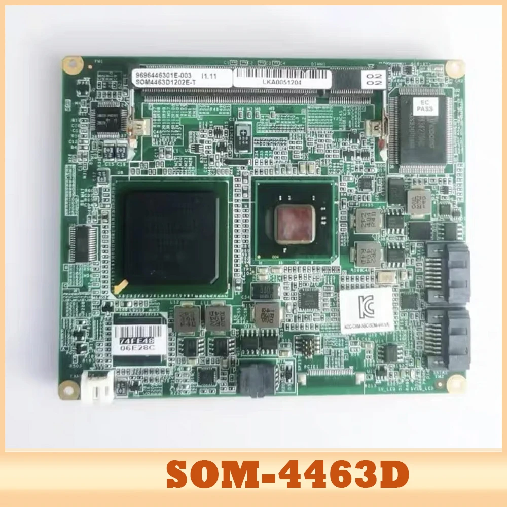 SOM-4463 para placa Industrial Advantech ATOM D525 ETX placa base de equipo médico SOM-4463D