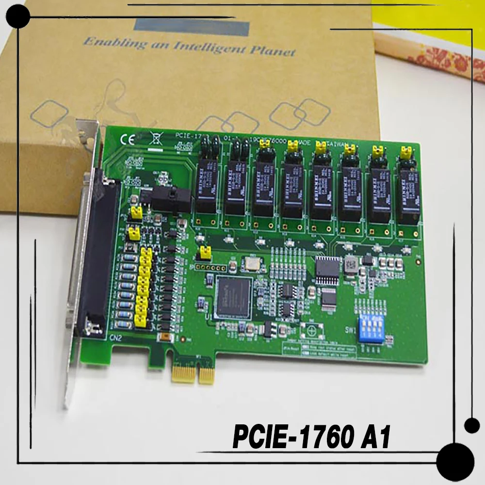 Tarjeta de entrada de Bus PCIE-1760, tarjeta de relé IO, tarjeta de entrada de Bus PCIE para Advantech PCIE-1760 A1 - imagen 4