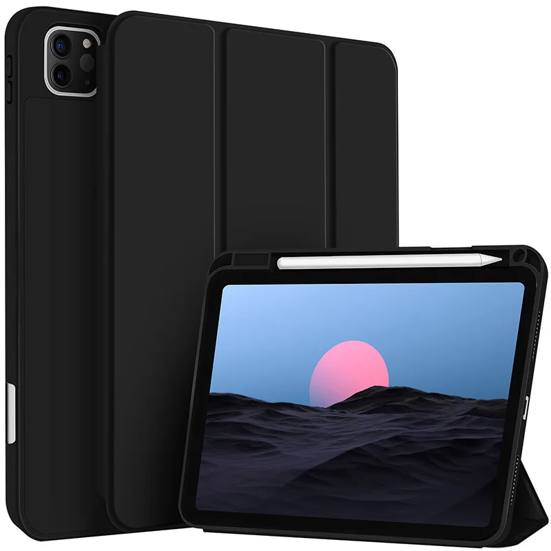 Para iPad A16 11th 10th 9th 8th Air 4th 5th Gen 10,9 pulgadas Funda con portalápices iPad Pro 11 12,9 13 pulgadas Tablet Funda - imagen 2