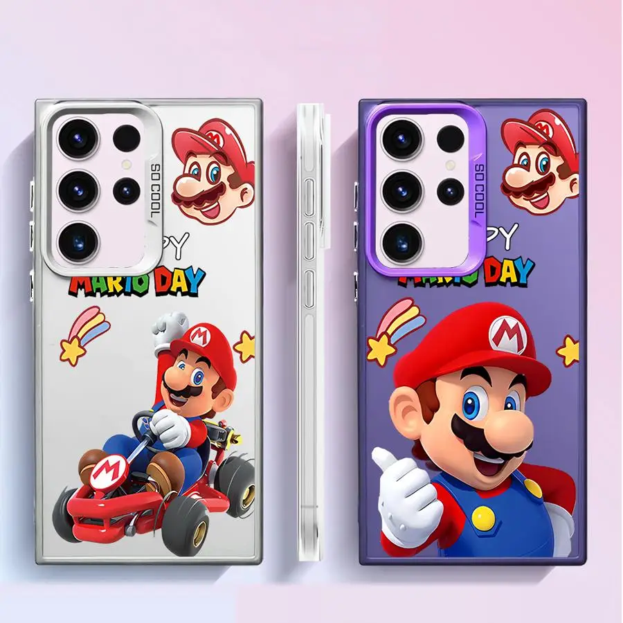 Funda Supers M-Marios para Samsung Galaxy A50s A16 A06 A13 A30 A14 A20s A05s Note 20 A04e A15 A11 A03s A10s A12 S20 Ultra - imagen 2