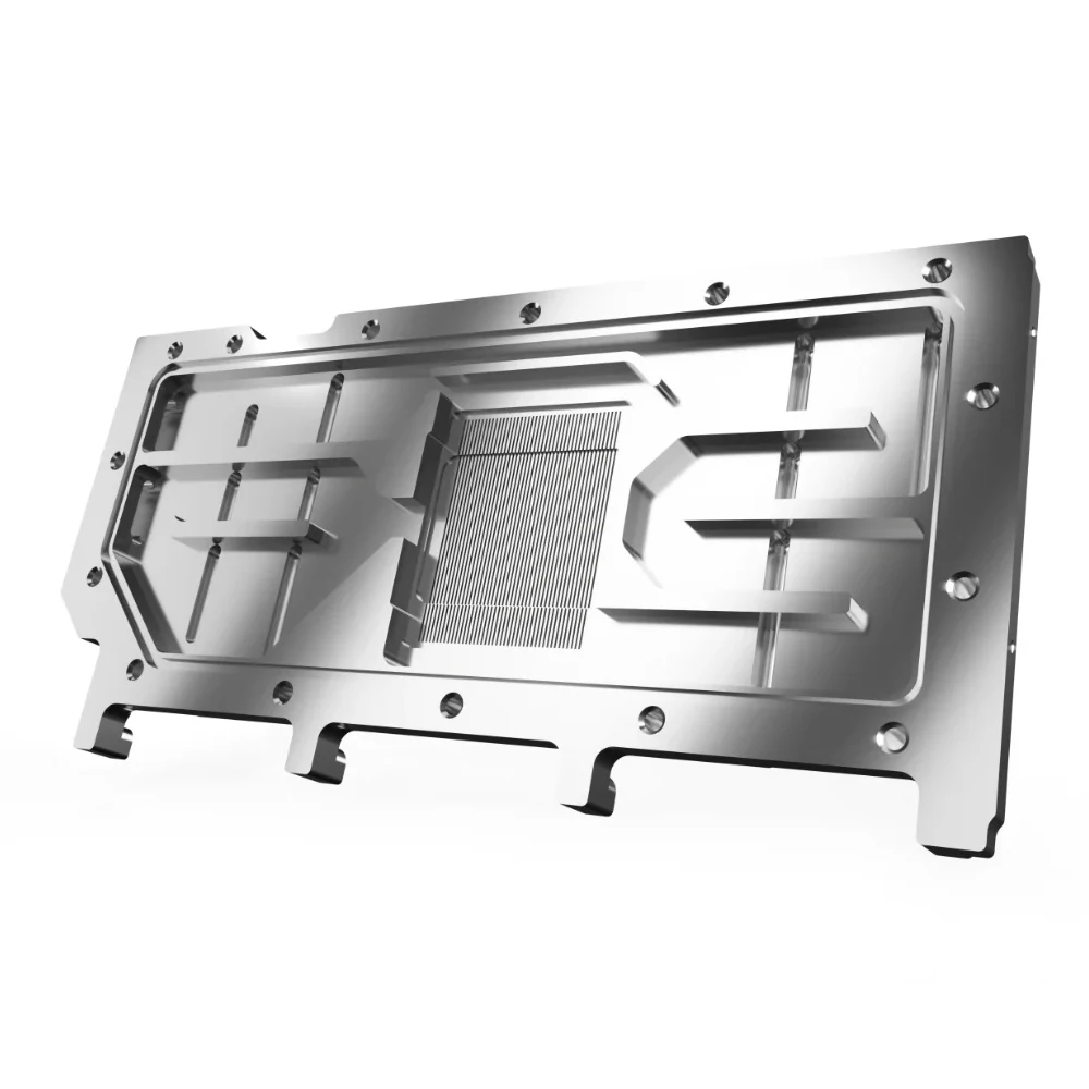 Alphacool ES bloque de agua de cobre/carbono para Nvidia H100 80GB HBM PCIe 5,0 enfriador de tarjetas gráficas con placa posterior - imagen 4