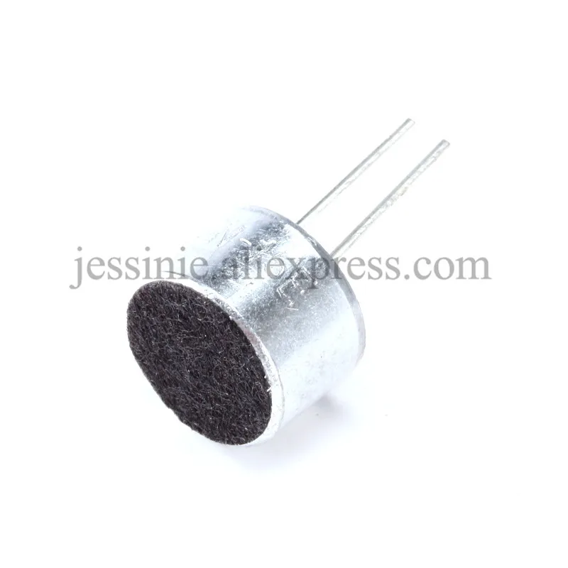 10 unids/lote 9x7mm 9767 micrófono Electret capacitivo con captación de 2 pines 52DB micrófono condensador 9mm x 7mm pastilla de micrófono - imagen 2