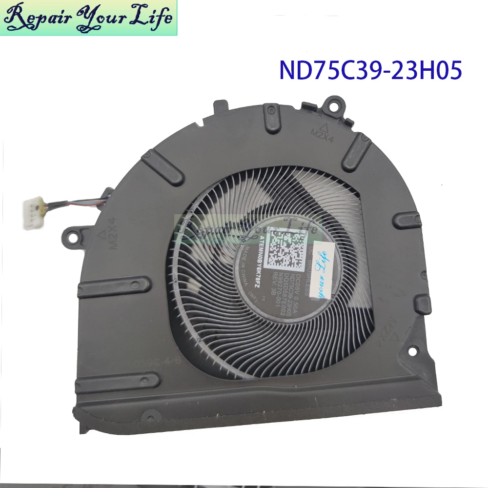 Ventilador de refrigeración de CPU para HP EliteBook 660 G11 HSN-038/039C N99269-001 N99270-001 ND75C39-23H04 23H05 Notebook PC radiador nuevo - imagen 2