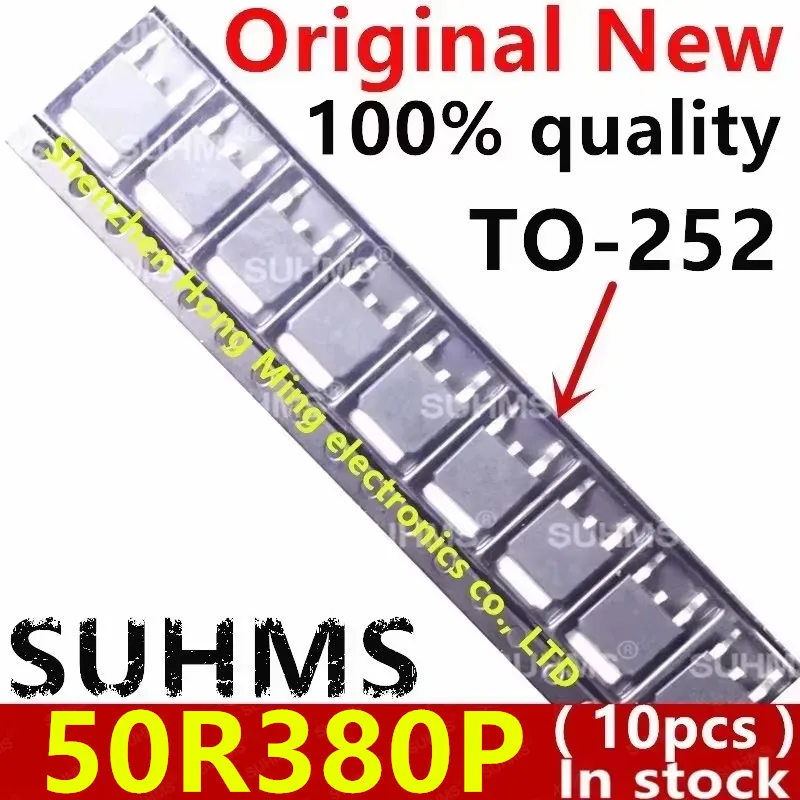 MOSFET 50R380P Alta Potencia TO-252