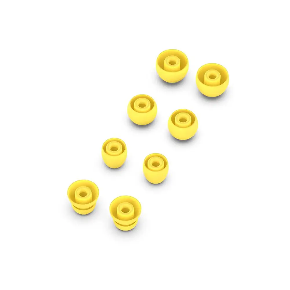 Almohadillas de goma de silicona para auriculares, almohadillas de repuesto para tapones para los oídos 1/2, accesorios para auriculares - imagen 4