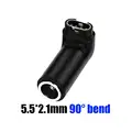 5.5x2.1 90 bend 1pcs