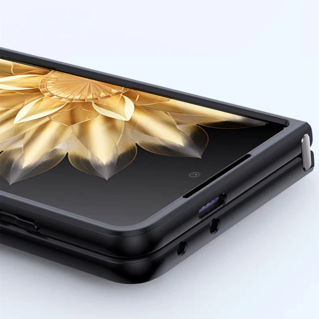 Para Honor Magic V2 Funda Honor Magic V2 Funda dura transparente PC a prueba de golpes Cámara cubierta completa parachoques trasero Honor Magic V2 - imagen 3