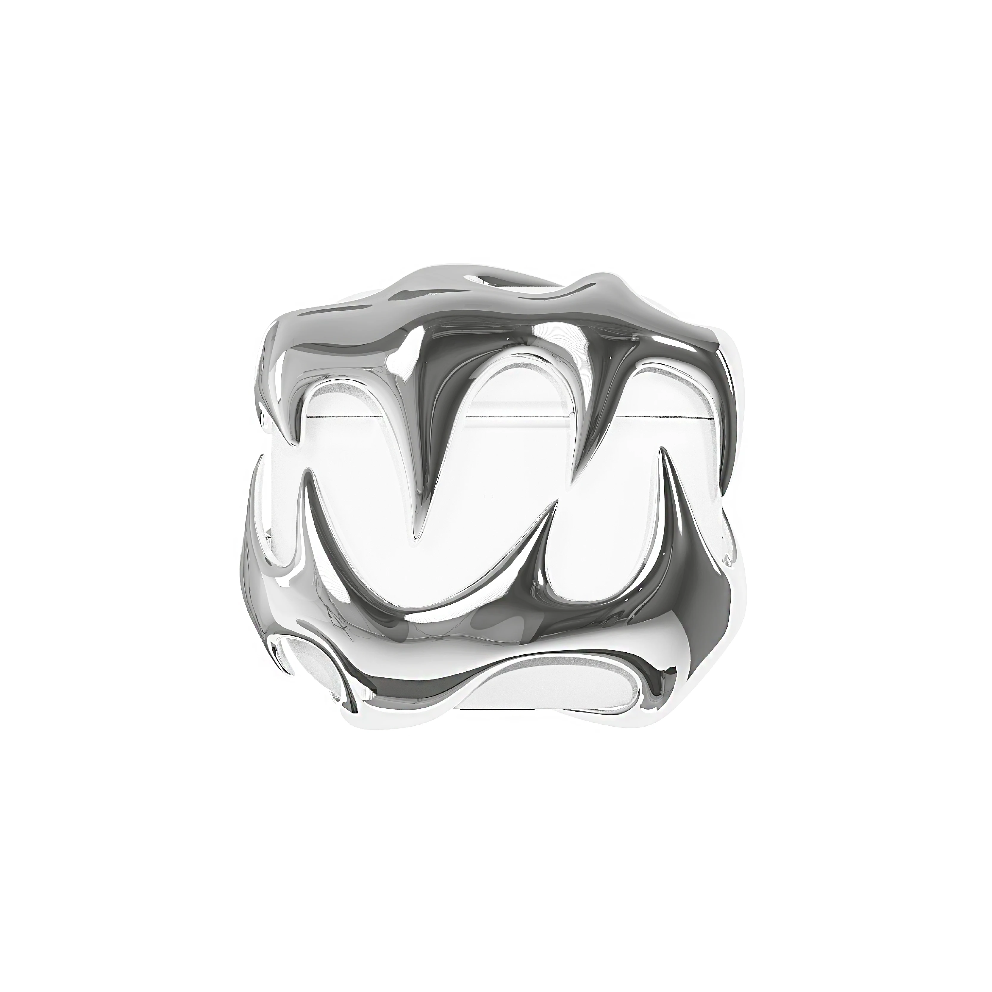 Funda protectora para Airpods Pro, decoración de resina 3D con dientes plateados, funda protectora de diseño personalizado para accesorios Airpods Pro, regalo Y2K